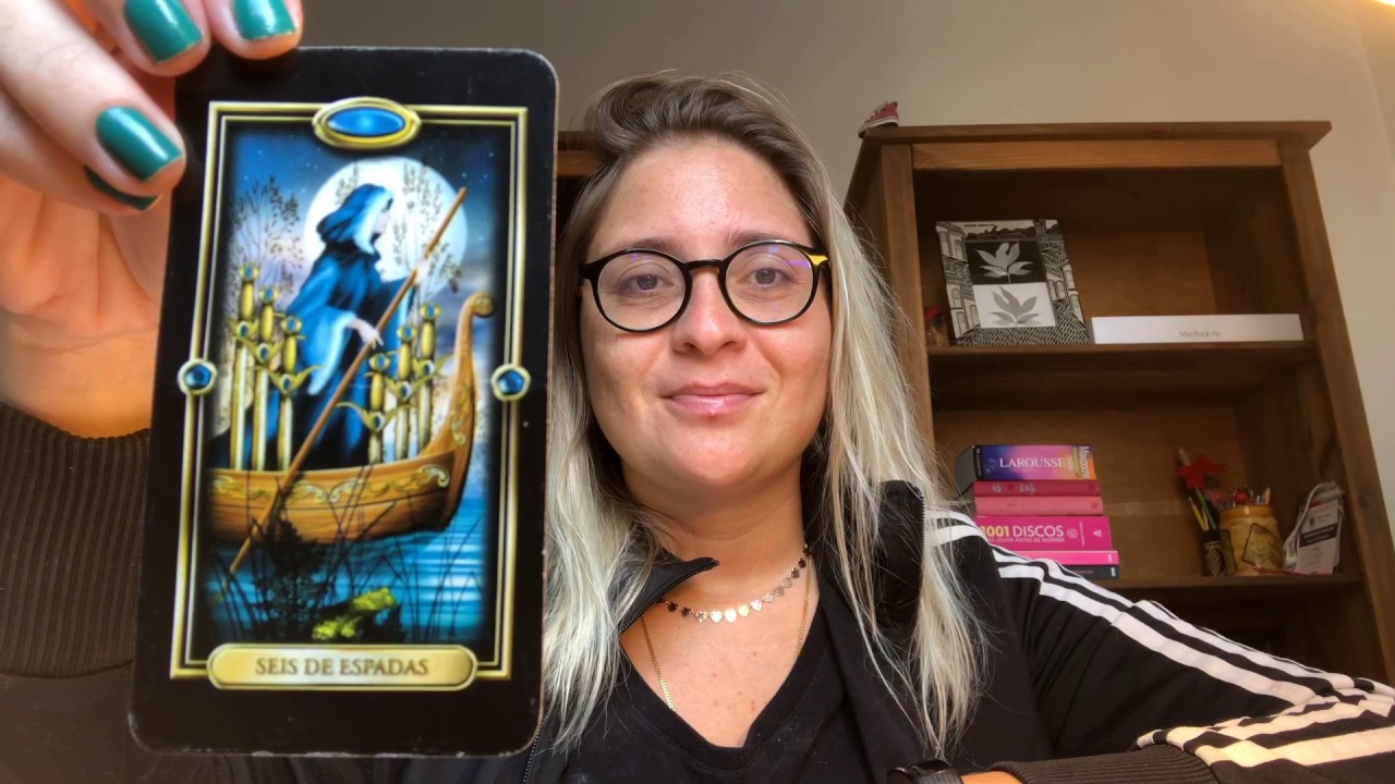 TAROT ÁGUAS CALMAS DEPOIS DA TORMENTA ✨— o Seis de Espadas: respeite a sua história!