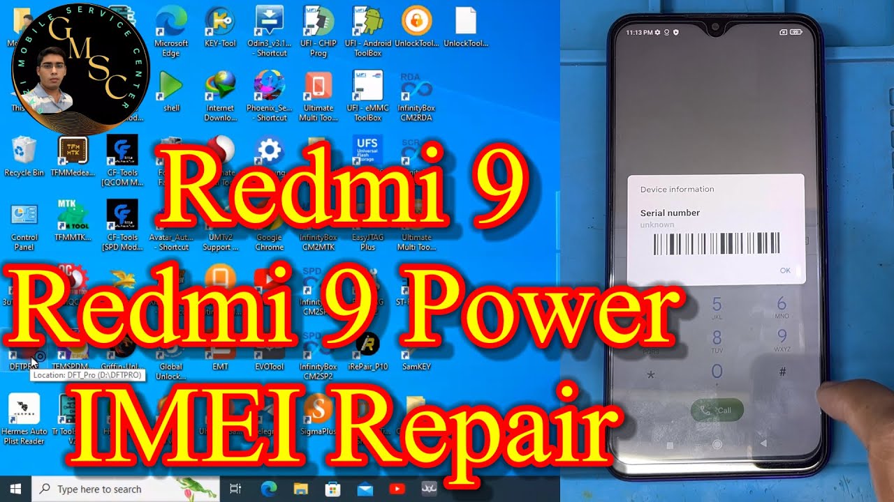 Redmi 9 IMEI Repair