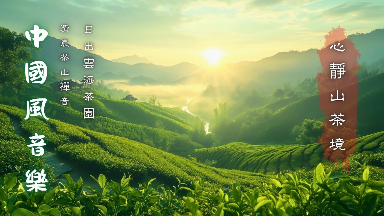 ☀️ 清晨茶園冥想｜Healing Tea Hills Meditation Music for Sleep & Relaxation