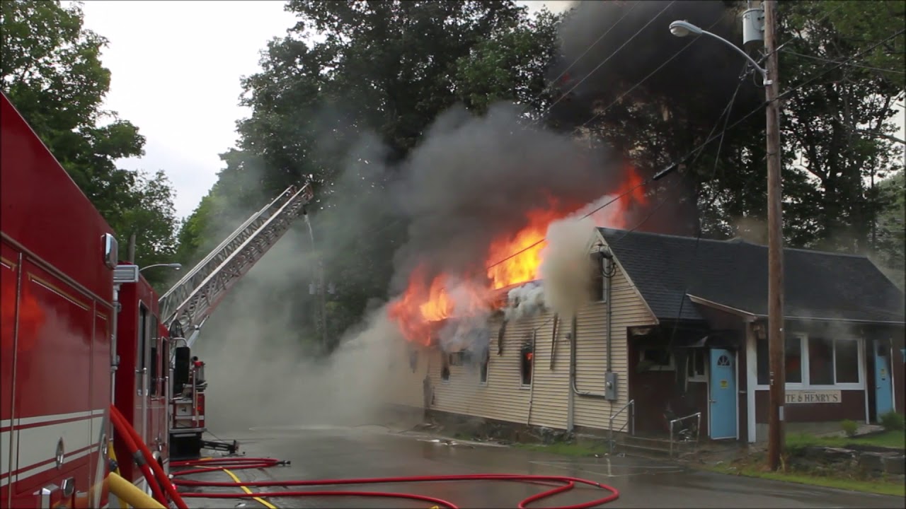 Royalston Ma 3-Alarm Fire August 21 2018