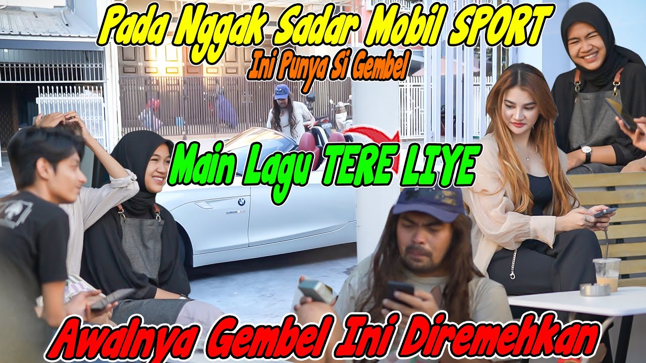 Pada Nggak Sadar Mobil SPORT  Ini Punya Gembel ! Awalnya Gembel Ini Diremehkan. Main Lagu TERE LIYE