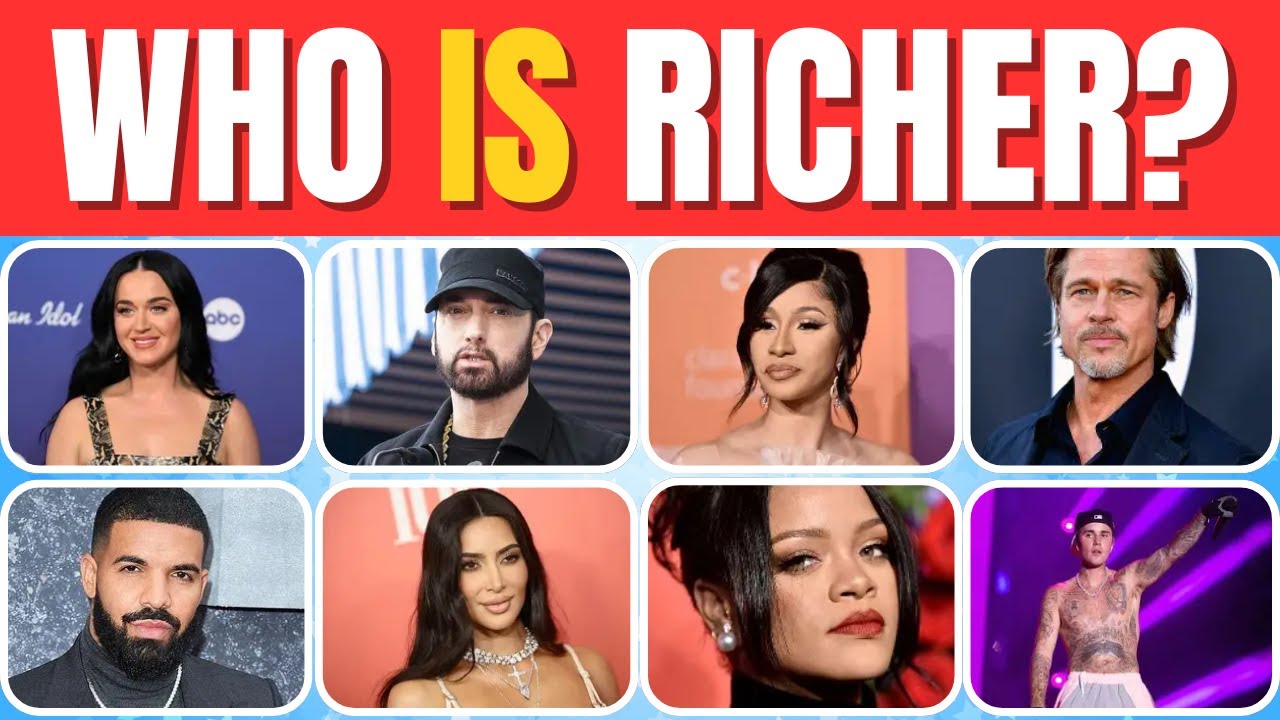 🎬 Тест «Кто из знаменитостей богаче?»! 💸