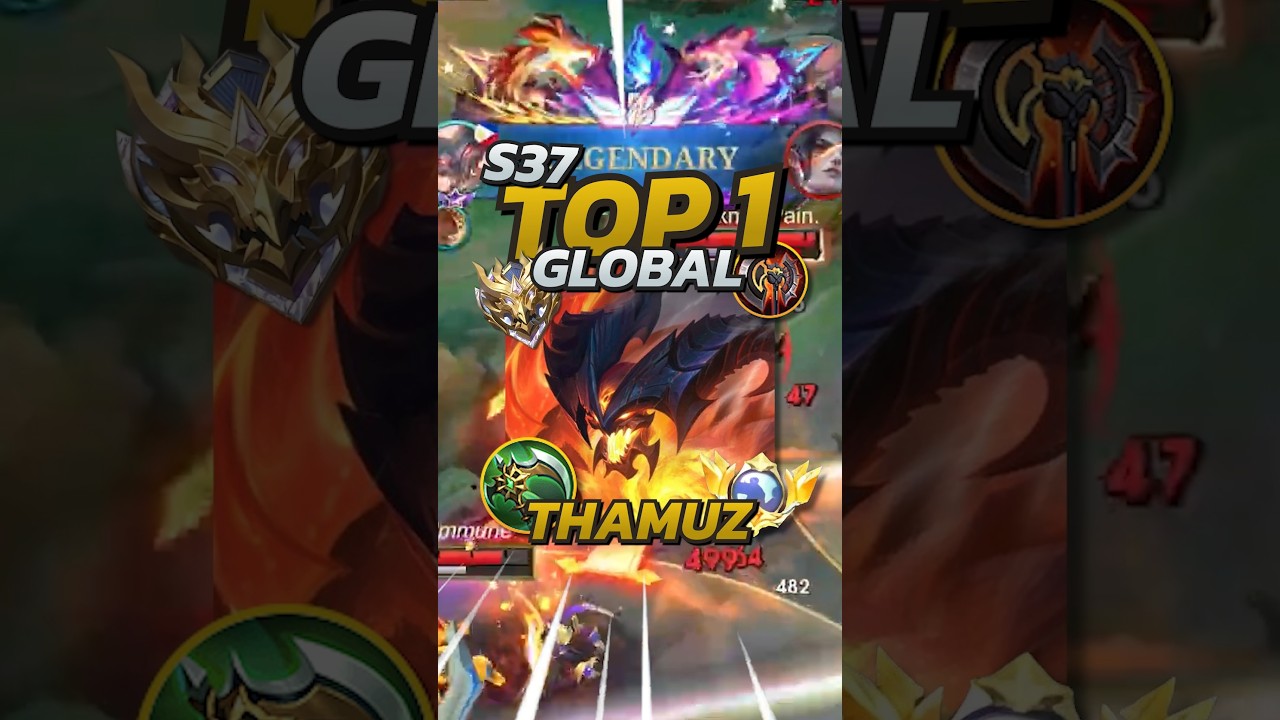 81% Winrate Thamuz S37 Build! Mobile Legends 