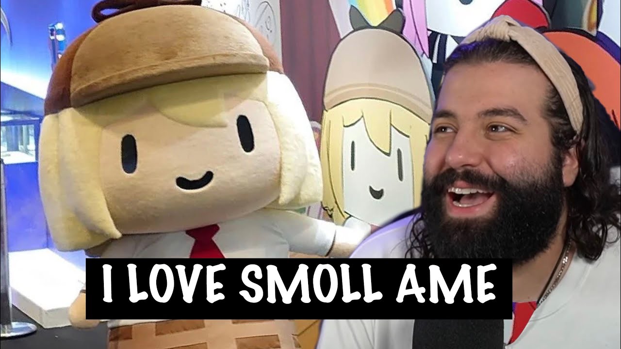 Watching Smoll Ame Cure Depression At The Hololive Expo