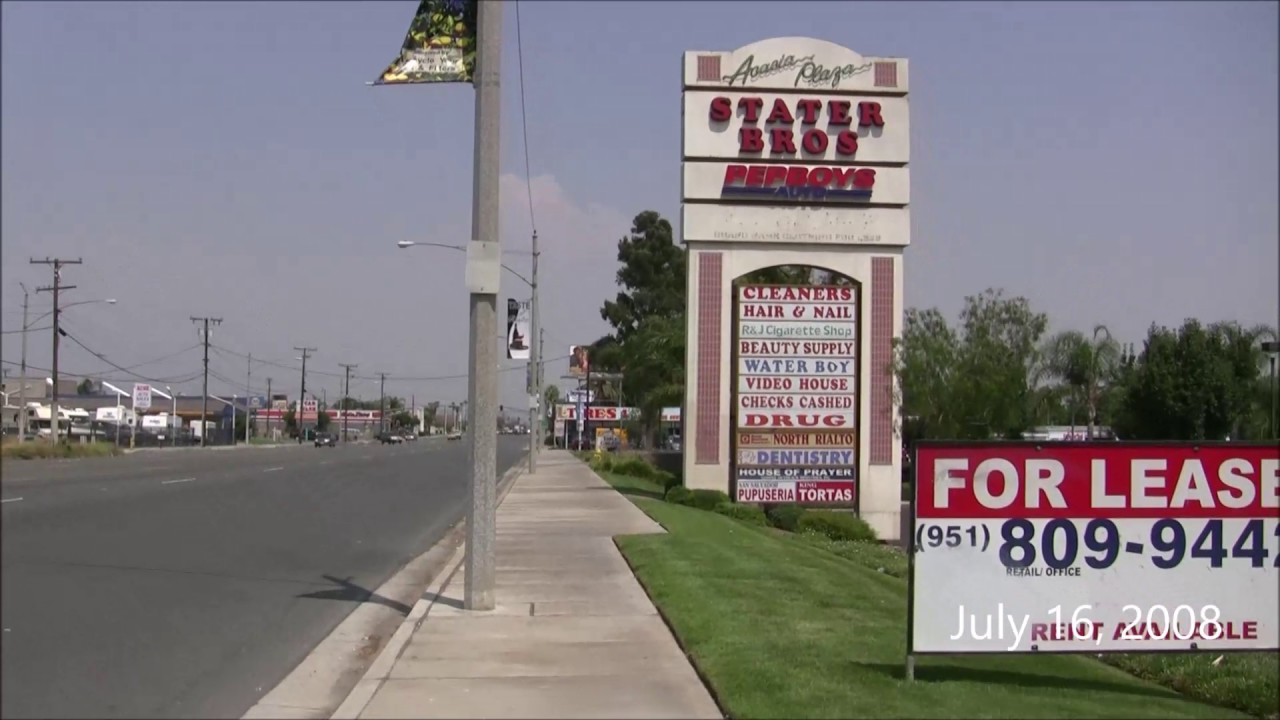Rancho Cucamonga and Rialto July 2008