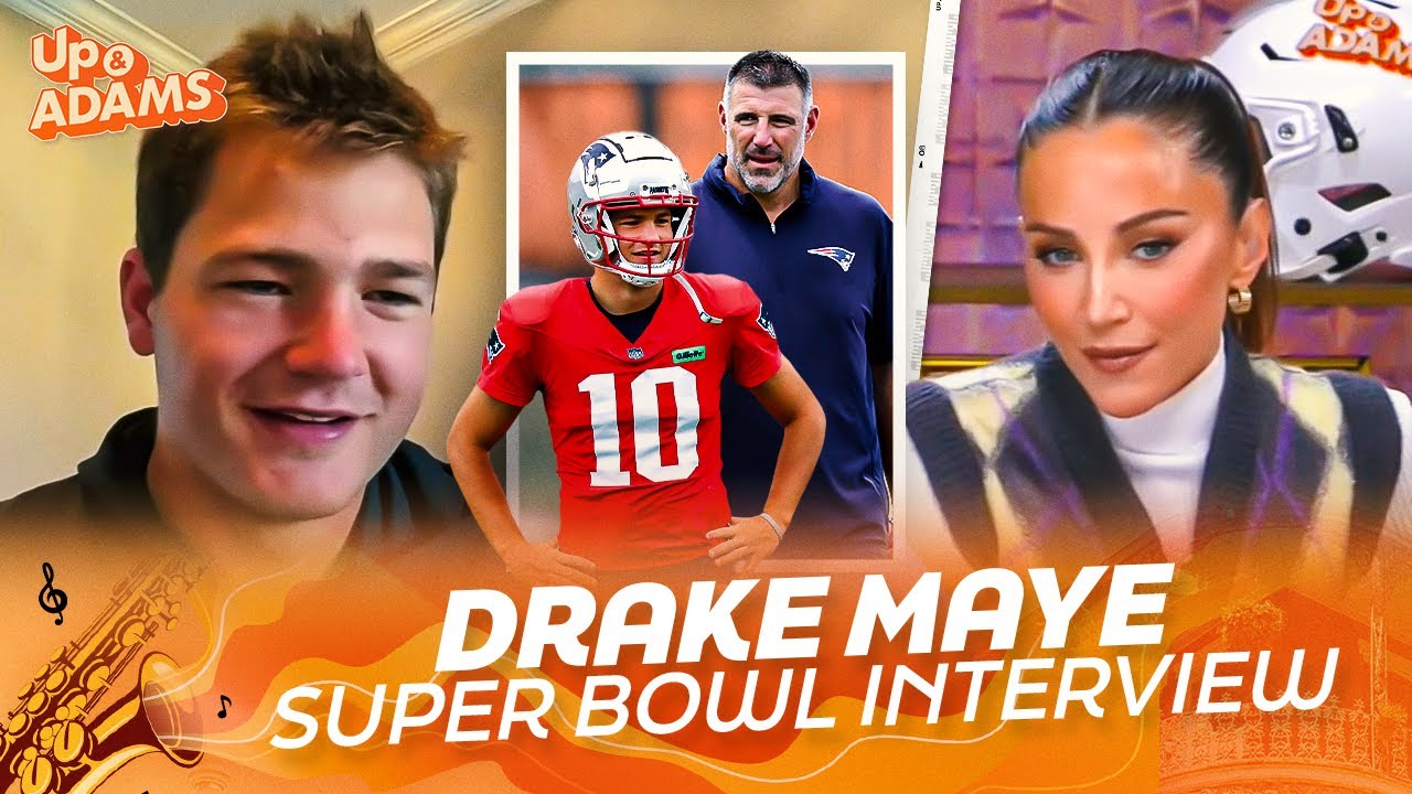 Drake Maye on Pro Bowl, New HC Mike Vrabel, Josh McDaniels as OC, & Growing Up Loving Cam Newton