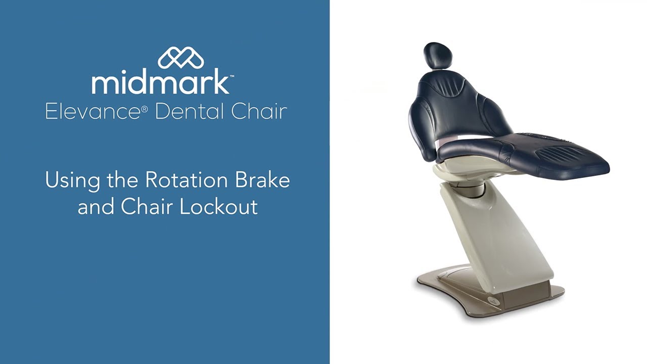 Elevance Dental Chair- Using the Rotation Brake and Chair Lockout