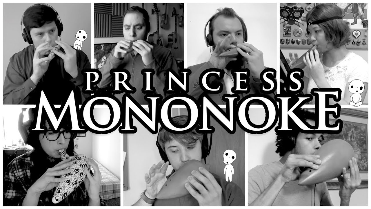 Princess Mononoke (もののけ姫) - Main Theme - Ocarina Cover || Ocabanda