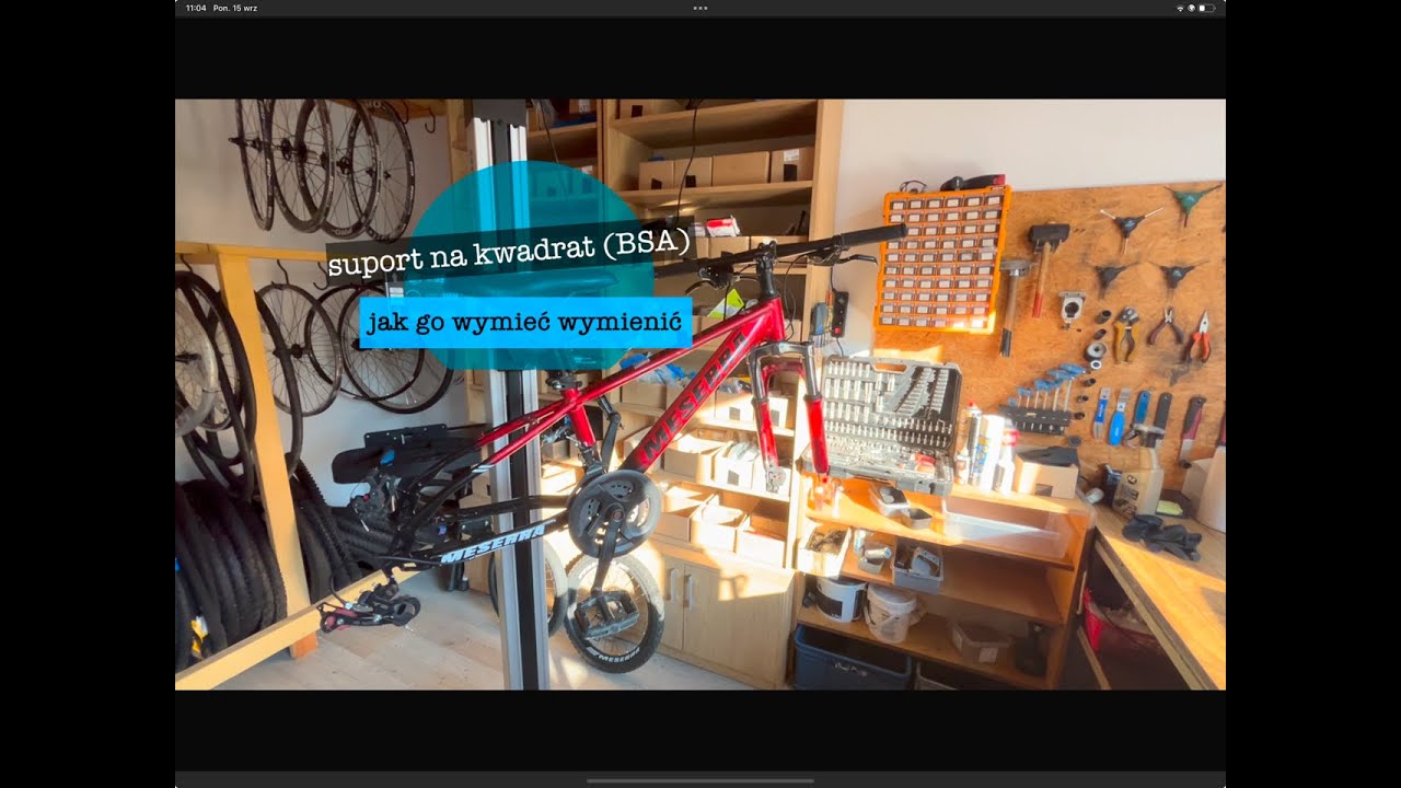Jak wymieć suport na kwadrat (BSA) [Bike Doktor 2.0]