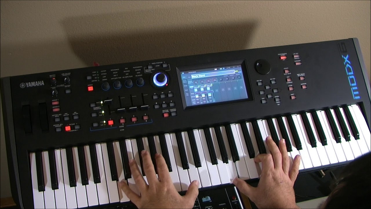 Yamaha MODX ROCK HARD ORGAN preset