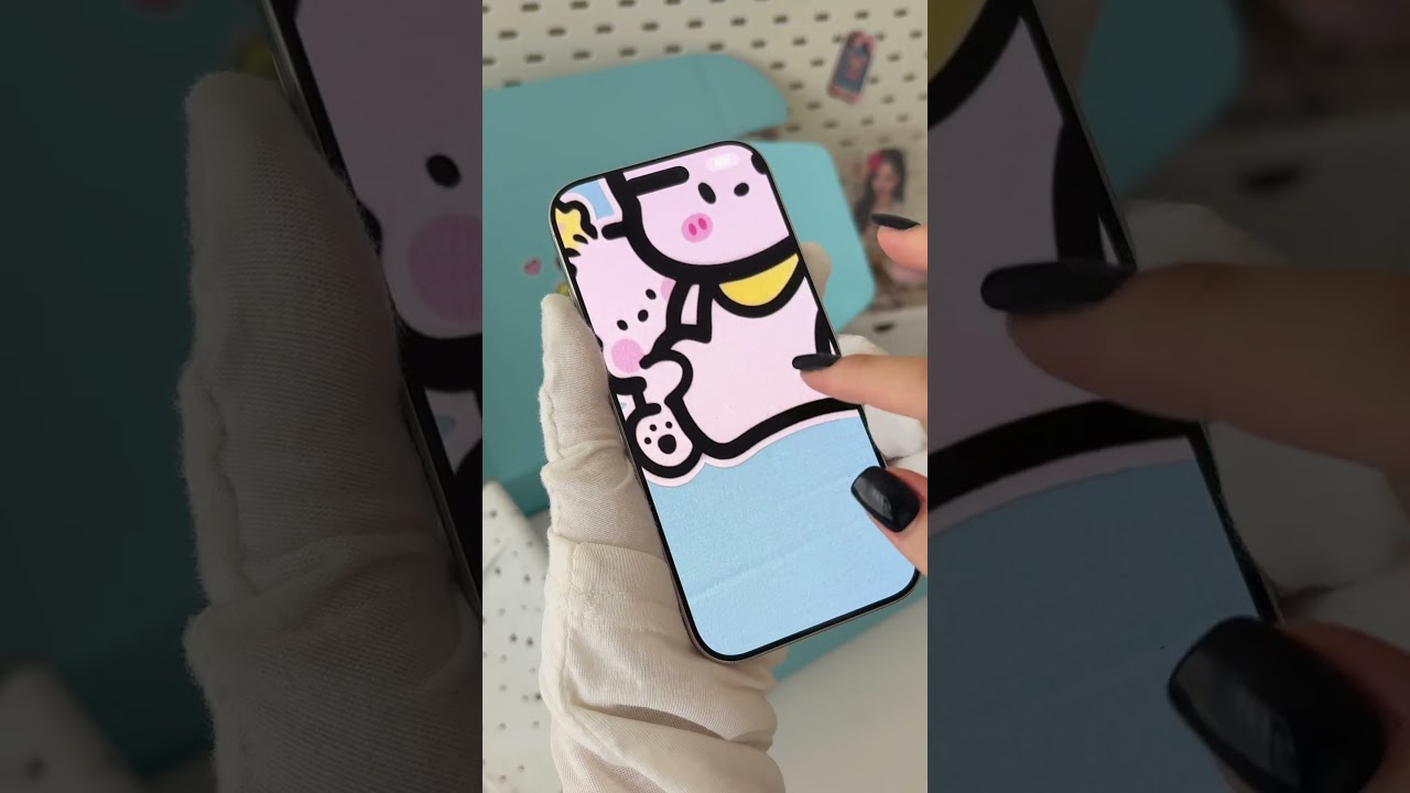 Immersive mobile phone packaging 📲 #hot #iPhone #apple #studentparty