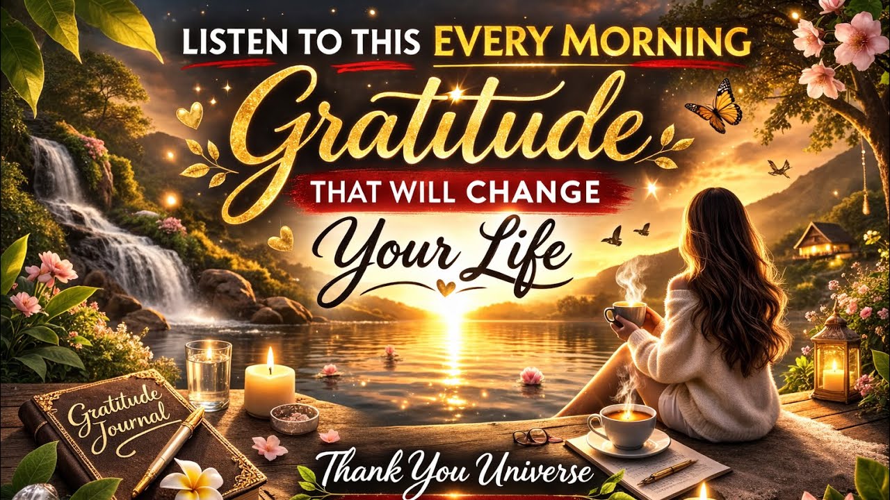 Listen to This Every Morning — Gratitude That Will Change Your Life🙏🏻