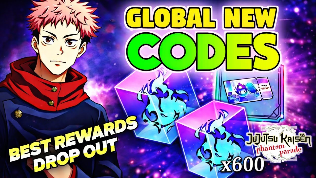 *НОВЫЙ КОД* Все коды JUJUTSU KAISEN PHANTOM PARADE Global | Подарочные коды JJK Phantom Parade 2026