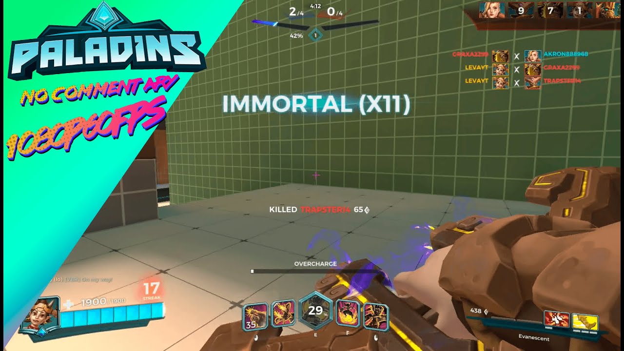 Paladins: Talus (Siege, Wip Undercity) Gameplay (No Commentary) [1080p60FPS] PC