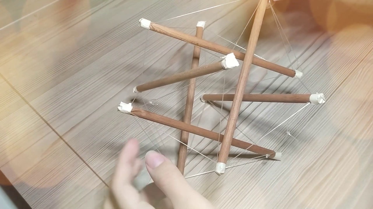 TUTORIAL EJERCICIO DE TENSEGRIDAD | TENSEGRITY MODEL