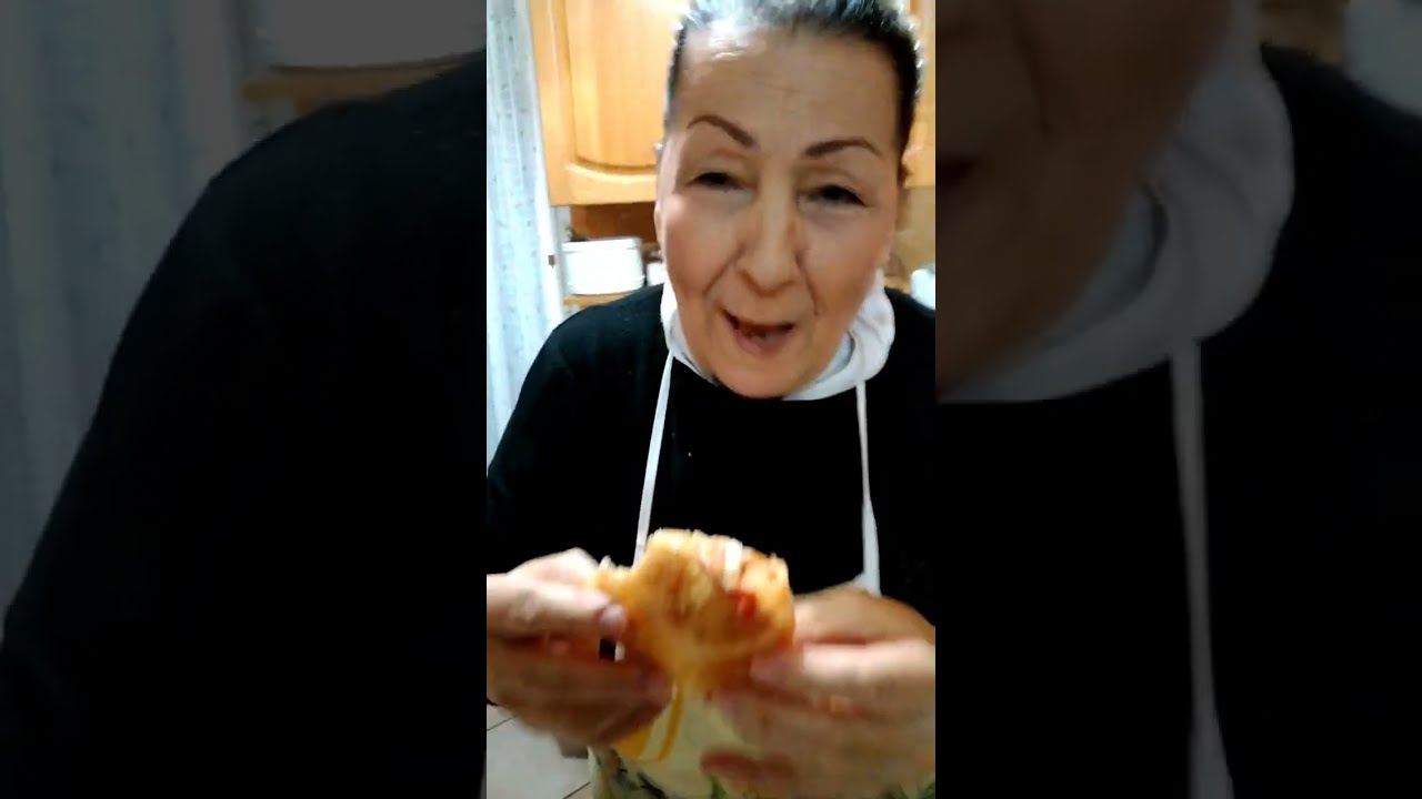 E questa sera panzerotti fritti per tutti, va bene?😍