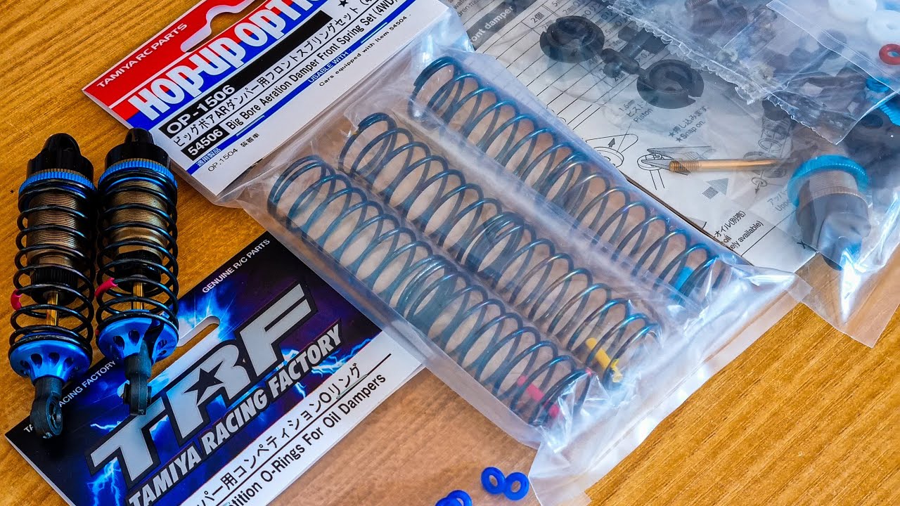 Полное руководство по аэрационным демпферам Tamiya Big Bore | Тестирование уплотнительных колец T...