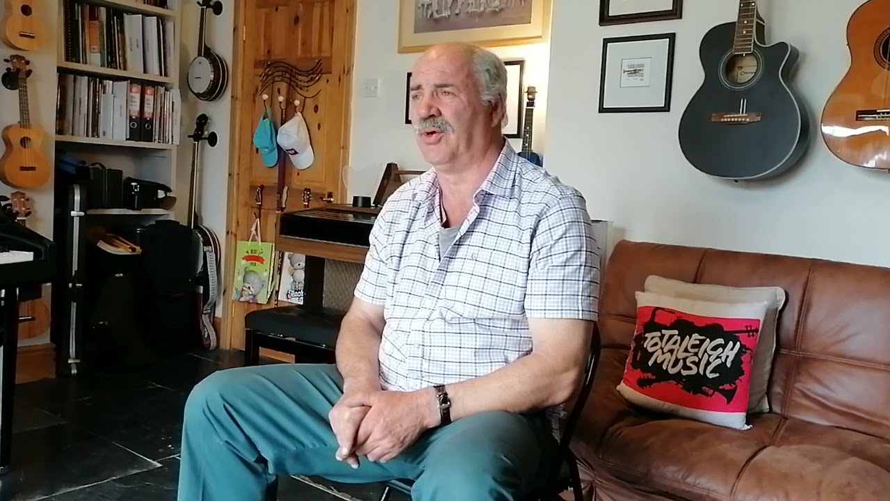 John TyDu singing his own composition - 