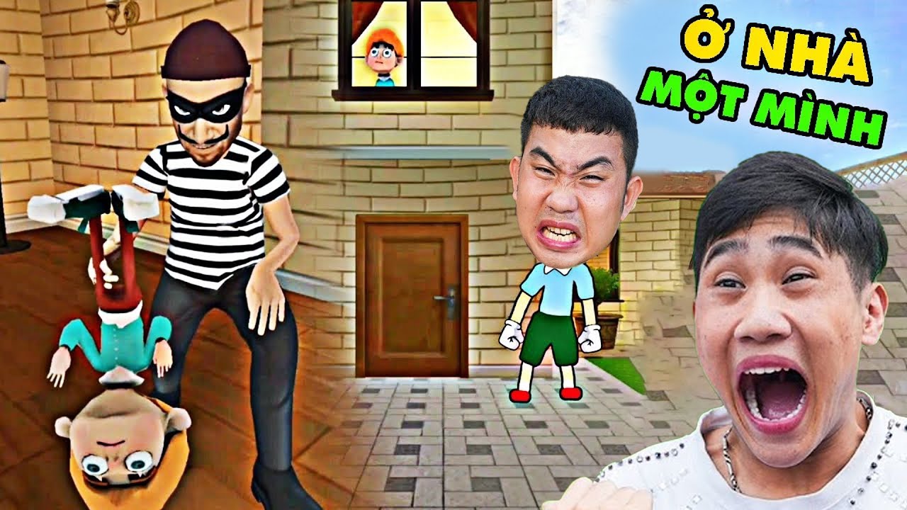 Quân Híp TV Ở Nhà Một Mình Và Tên Trộm Xui Xẻo Trong Đêm Giáng Sinh