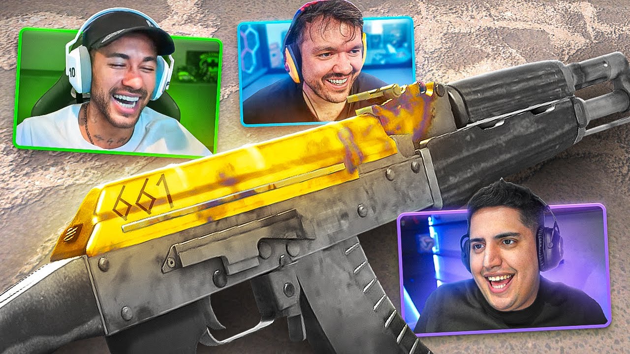foi tenso, mas consegui... Apenas EU, NEYMAR, GAULES e Lugin temos essa AK DO CS 2 no BRASIL