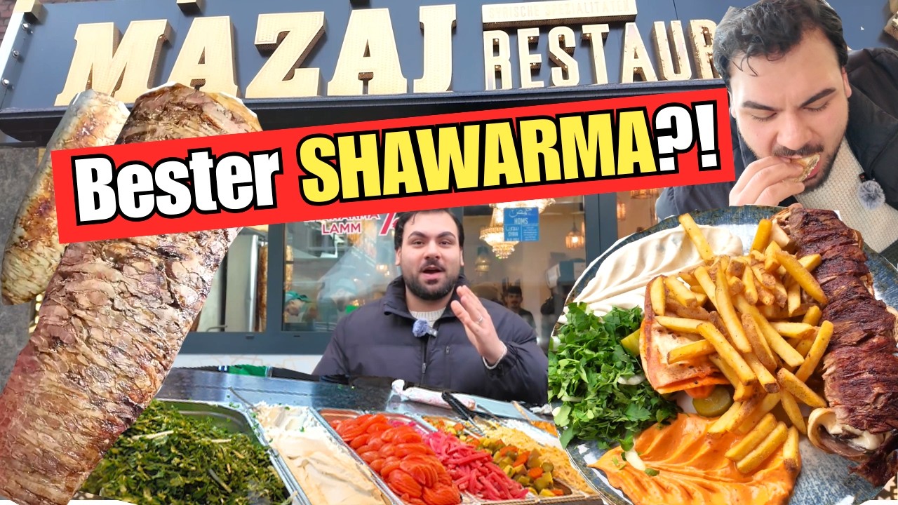 ICH TESTE KÖLNS BESTEN SHAWARMA.. Sprachlos