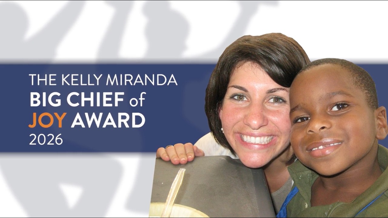 The 2026 Kelly Miranda Big Chief of Joy Award