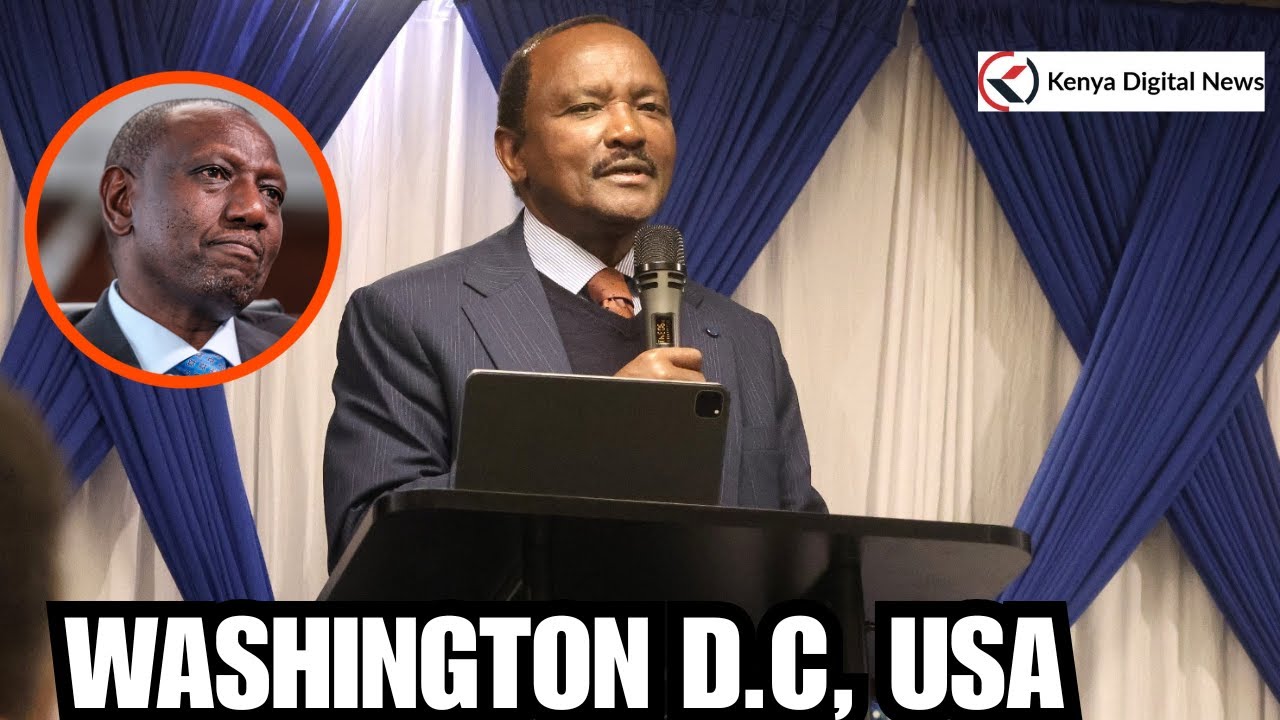 AMELETA UMASKINI! Kalonzo destroys Ruto as he laughs off his Singapore dream! Addresses Kenyans!