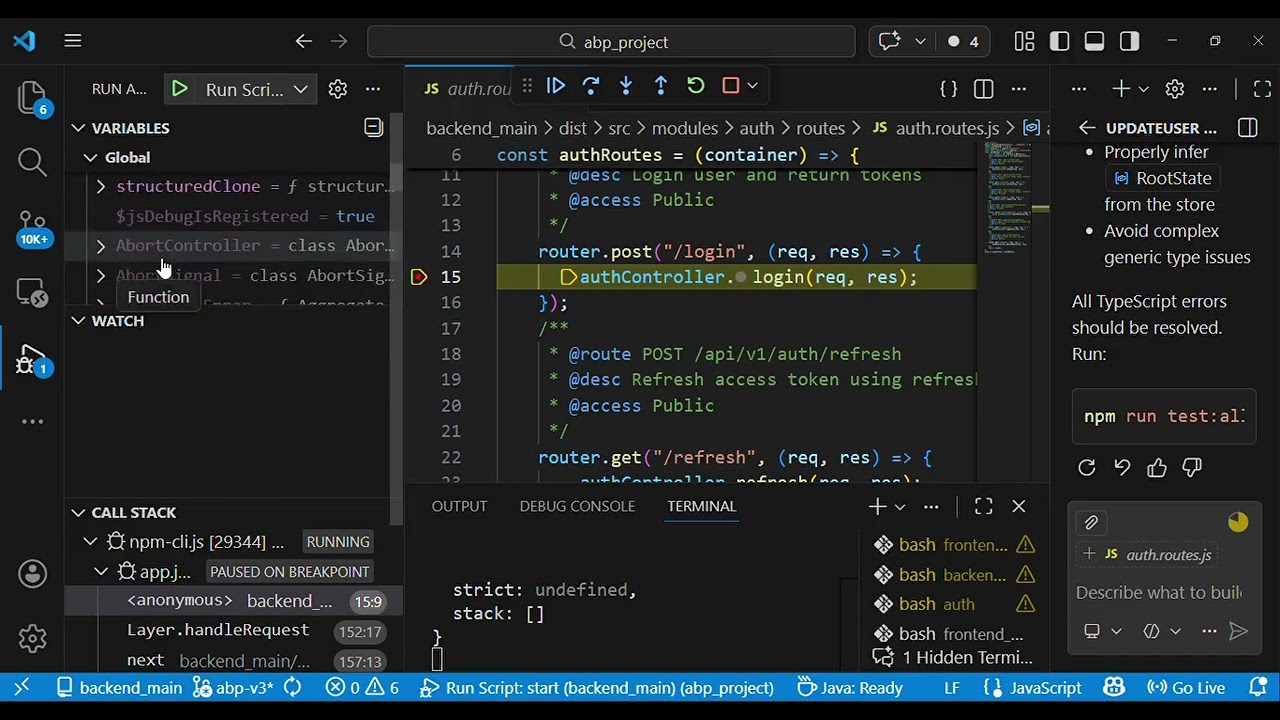 How to inbestigeate your node in vscode | debug the vscode