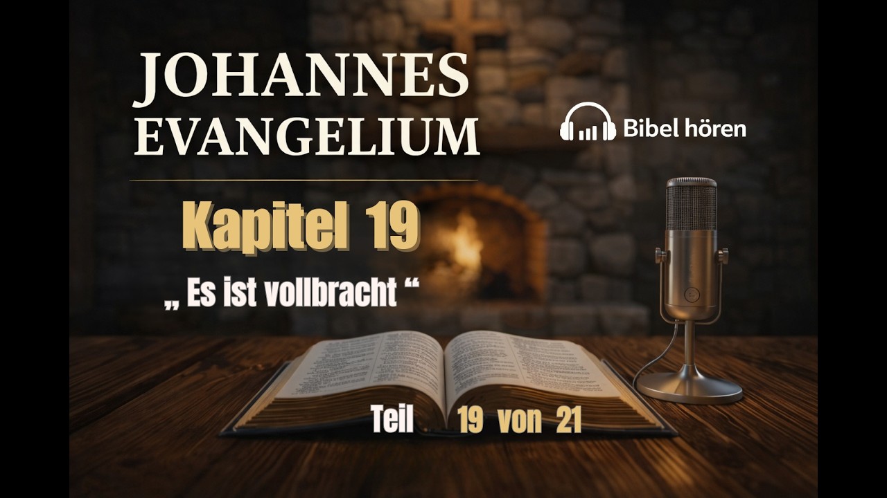 Johannes 19 – Kreuzigung & Liebe Gottes: Vergebung & Erlösung | Bibel hören 