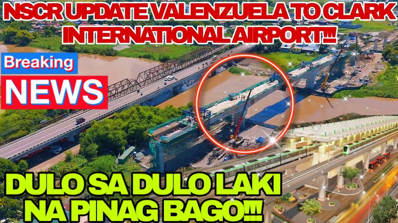 North and South Commuters Railway Project Update Valenzuela to  Clark International airport!