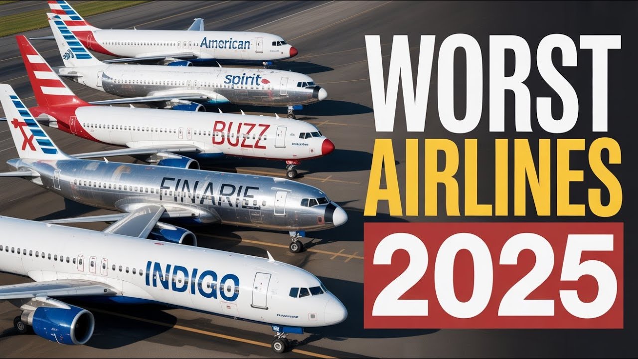 TOP WORST AIRLINES 2O25