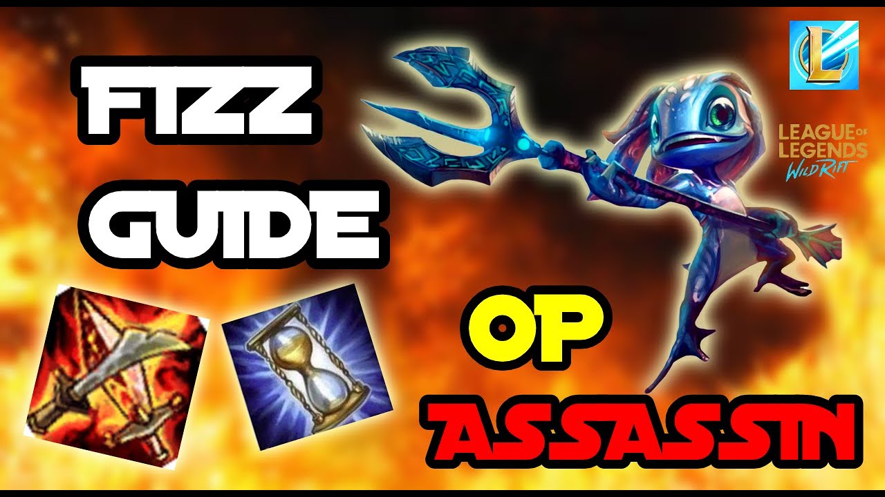 FIZZ GUIDE WILD RIFT - OP ASSASSIN