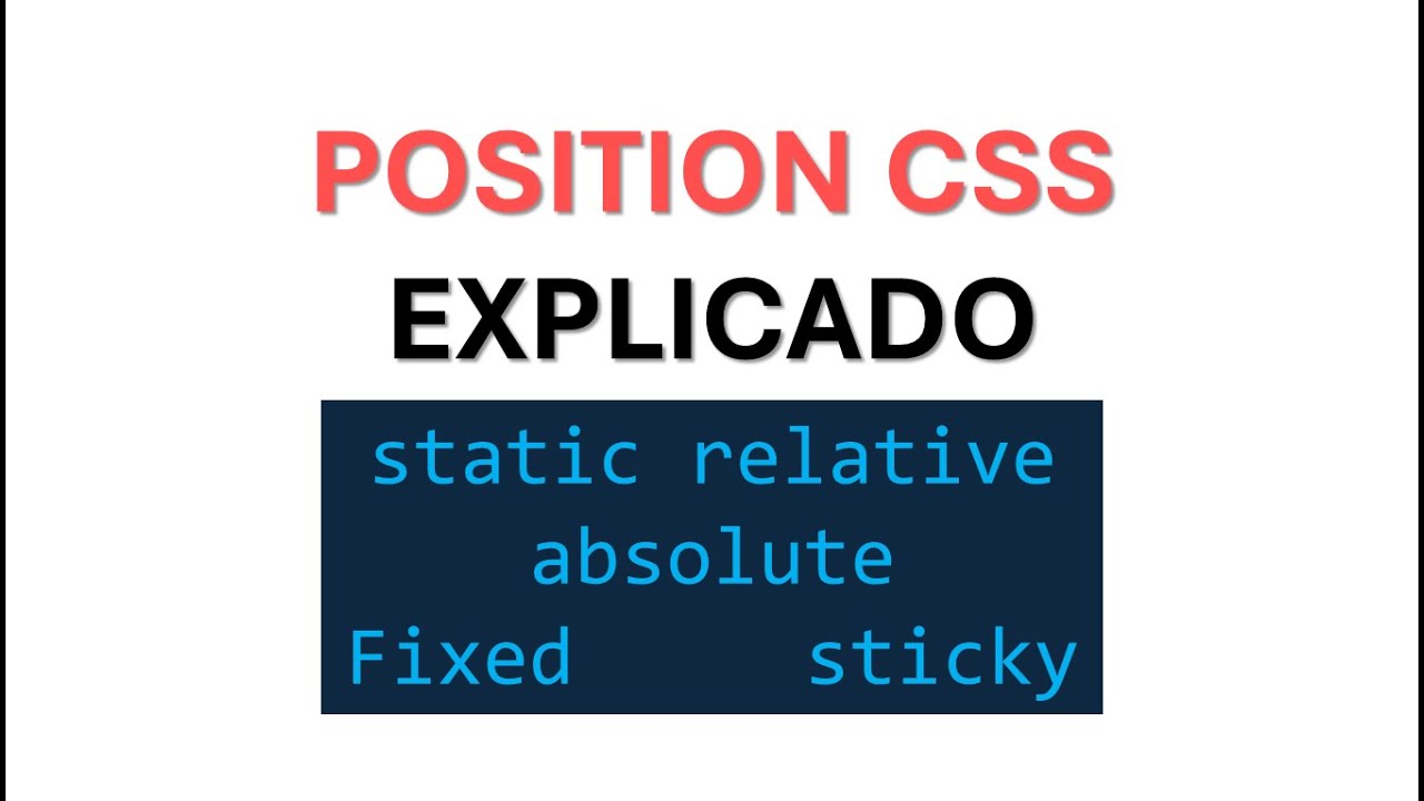 Aprende Position em CSS de Uma Vez por Todas