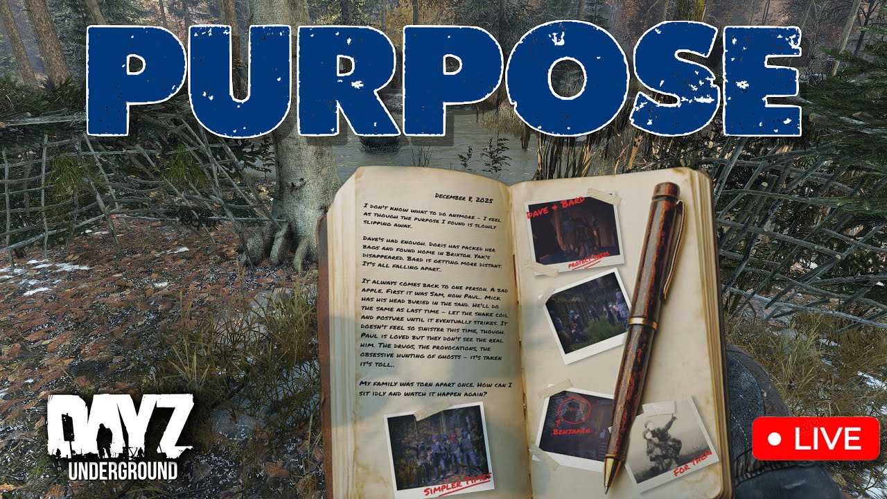 PURPOSE: LIVE | DayZ RP (1440p)