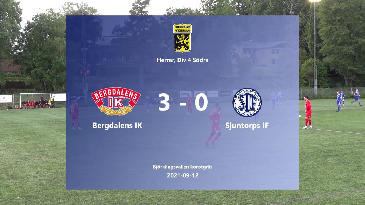 210912 Bergdalens IK - Sjuntorps IF, H&ouml;jdpunkter