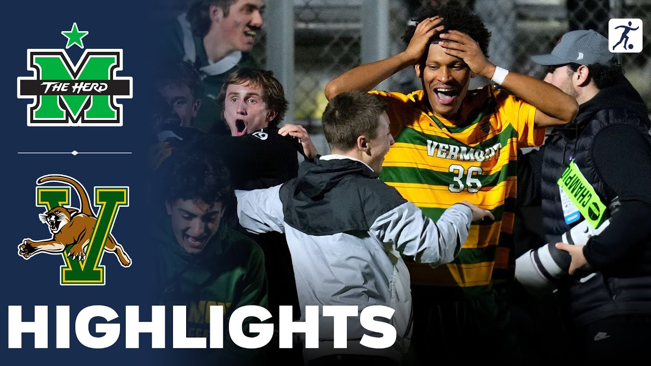 Vermont vs Marshall | NCAA College Cup Soccer Championship Final | Highlights - December 16, 2024