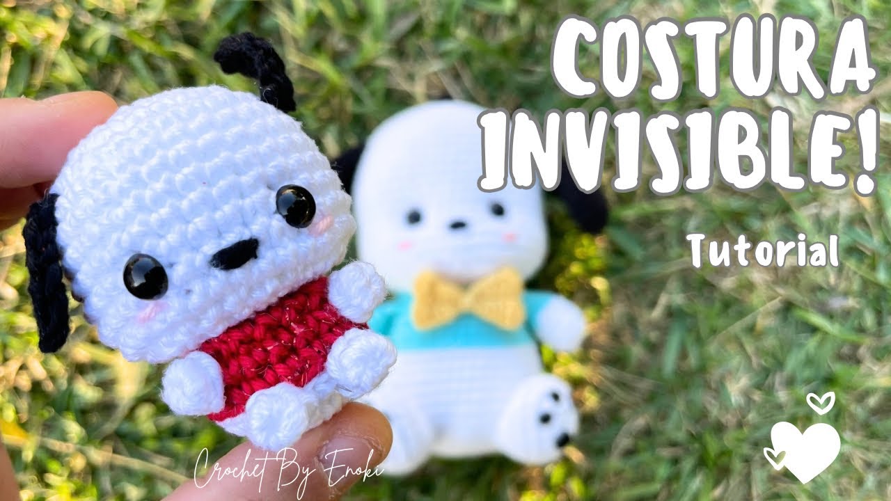 Cómo COSER PIEZAS de AMIGURUMI de manera INVISIBLE!