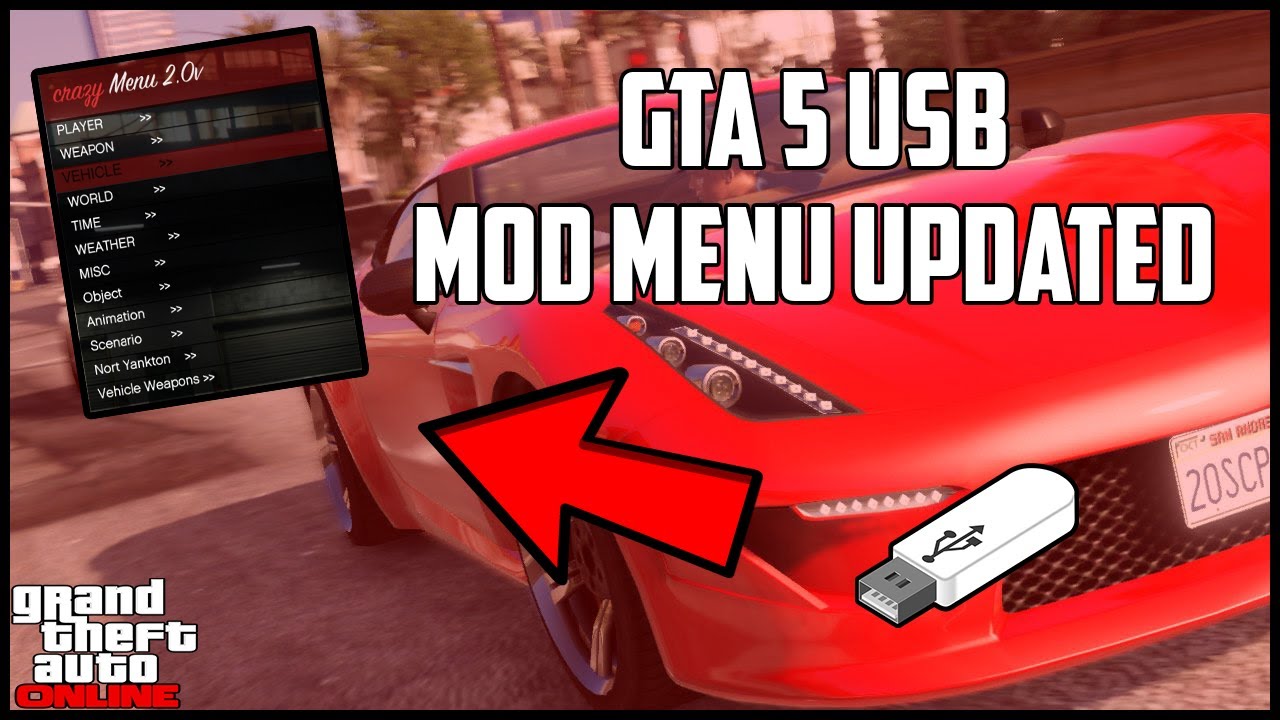 How To Install USB Mod Menu On GTA 5! (PS4,PS5 & Xbox One) | 2025 No Jailbreak!