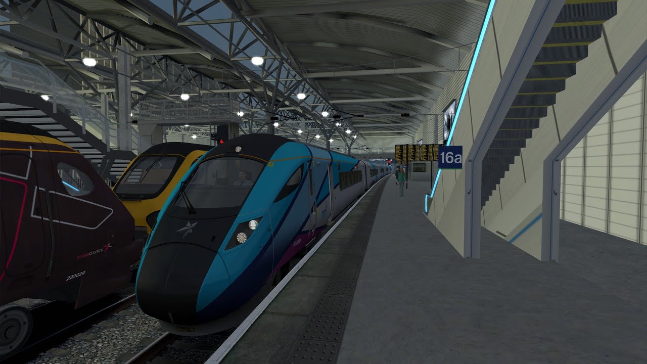 Train Simulator Classic TSC22 ECML 9M14 0640 Newcastle to Liverpool Lime St AP802 1440p