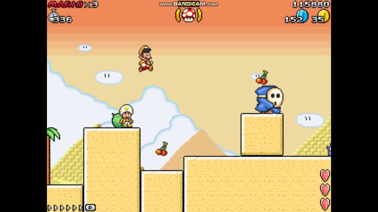Mario and Luigi Coin Chaos - The First Desert Level