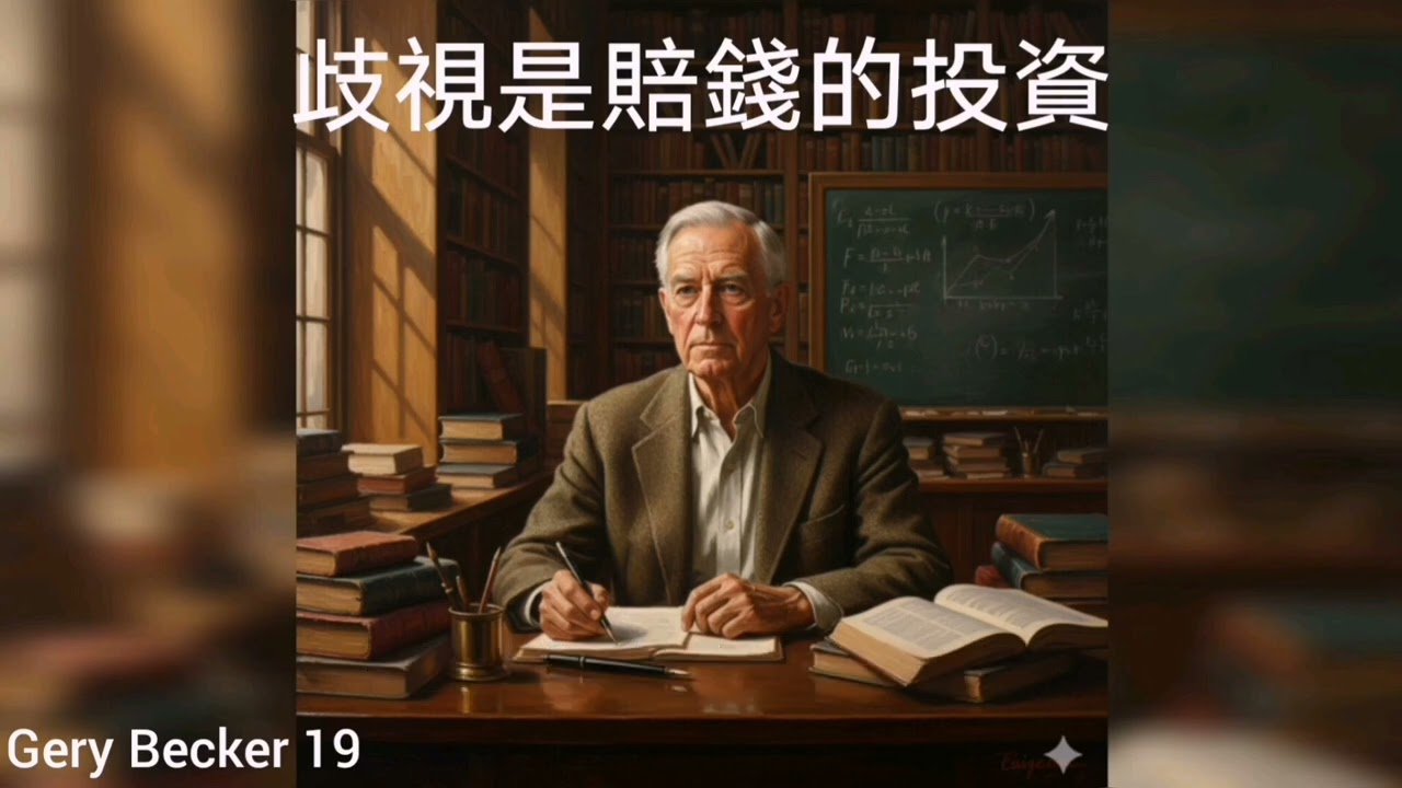 《為什麼「偏見」會降低你的投資報酬率？拆解貝克教授的市場邏輯：歧視者的自我課稅。》