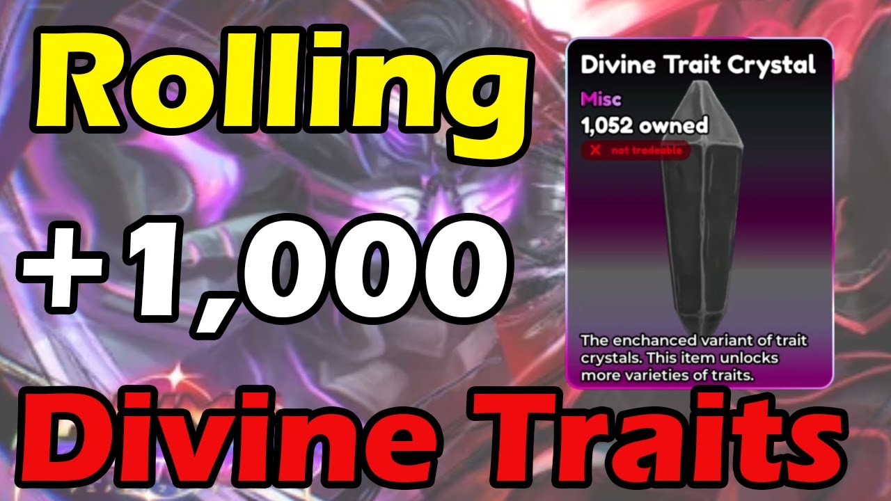 Opening 1000 Divine Traits To Get Apex Units Anime Defenders Update 8 Roblox