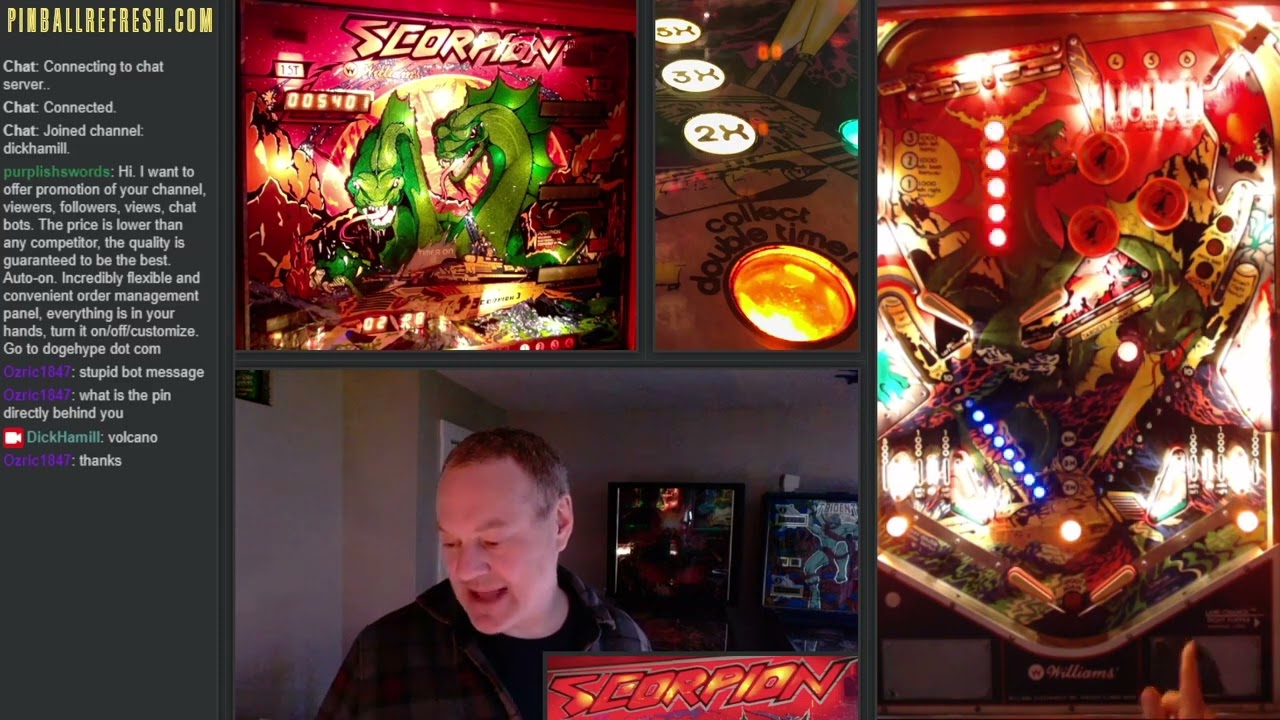 Scorp23 Pinball - demo of all features