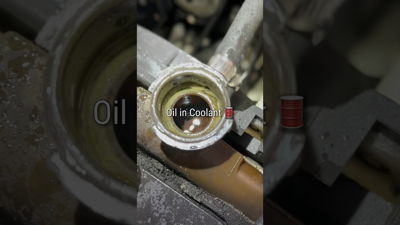 - Customer States:  Oil in Coolant - #Subaru #WRX #FA20 #AutoRepair #AutoMechanic