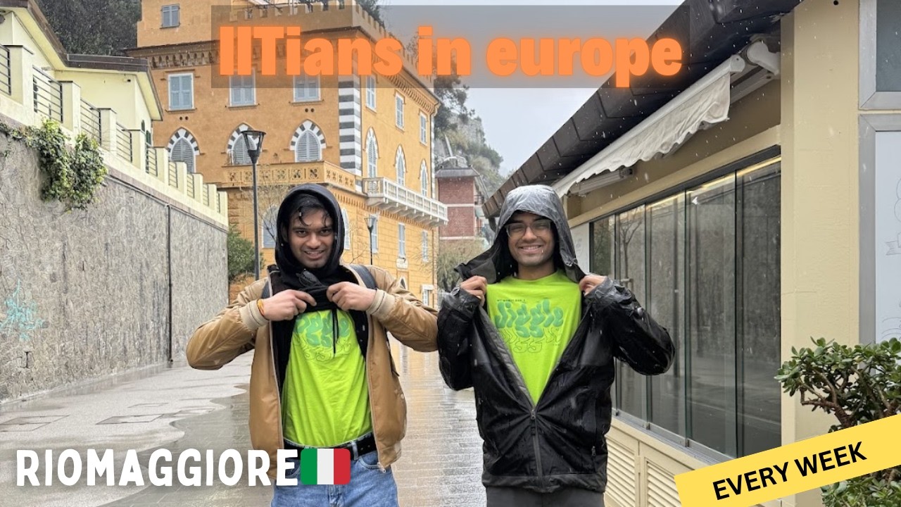 Riomaggiore to Manarola | IITians at Cinque Terre, Italy 🇮🇹 | IIT Delhi GFS | MBA 101