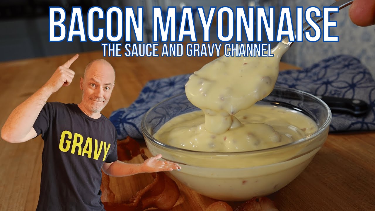 🥓 Bacon Mayonnaise🥓| The Ultimate Mayonnaise  🏆| How to Make Mayonnaise | Homemade Mayo
