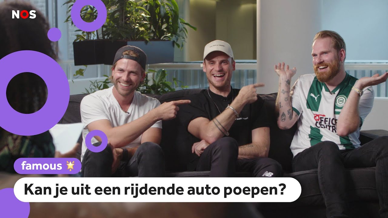 De mannen van StukTV over Jachtseizoen, ongelukken en poepen uit de auto
