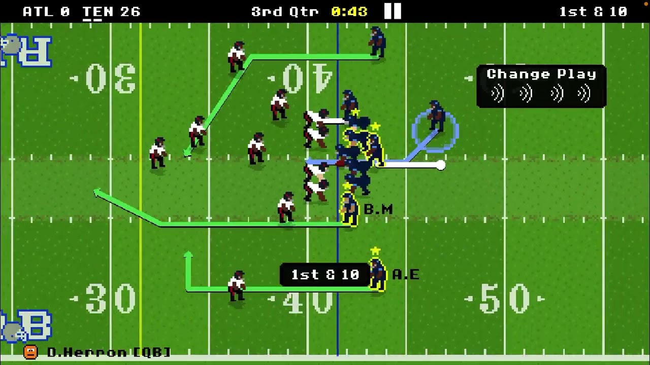 Retro bowl (week 1)