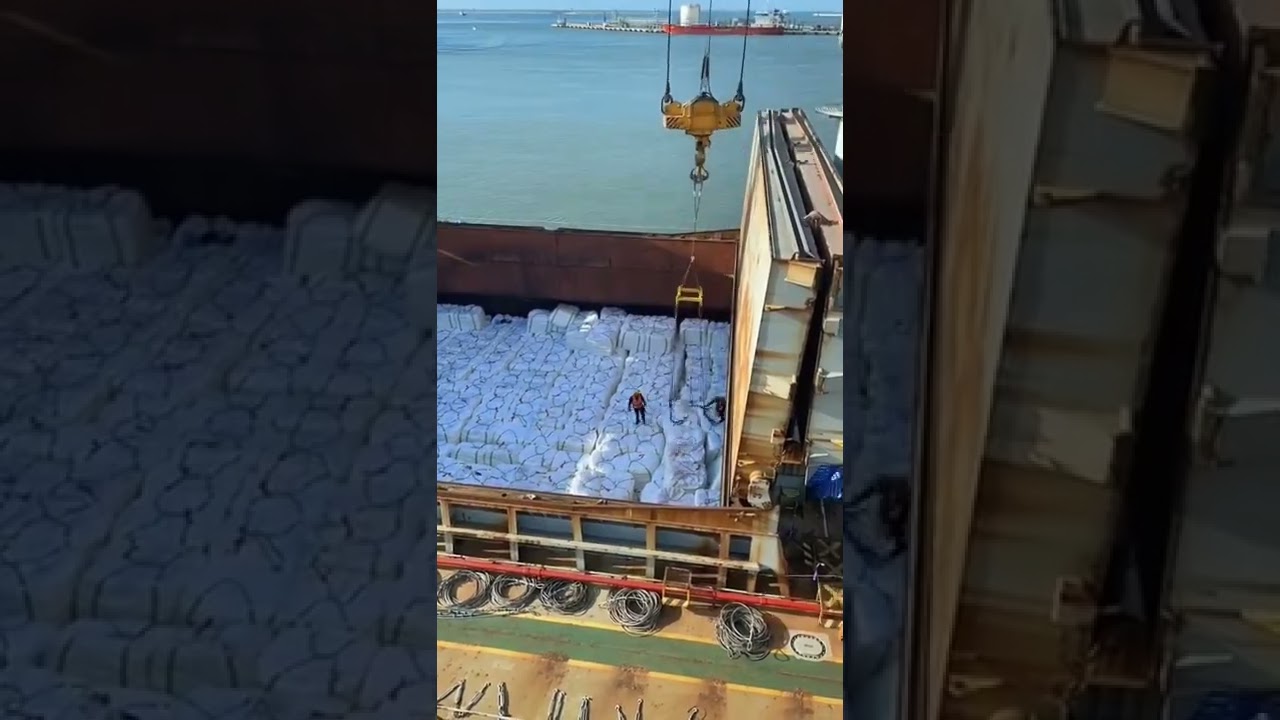 Gemi y&uuml;k&uuml; boşaltma işlemi