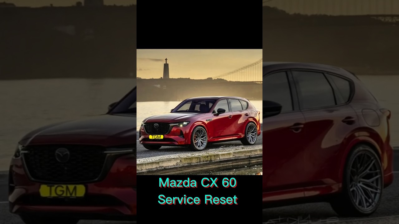 Mazda CX-60 Oil reset #servicereset #mazda